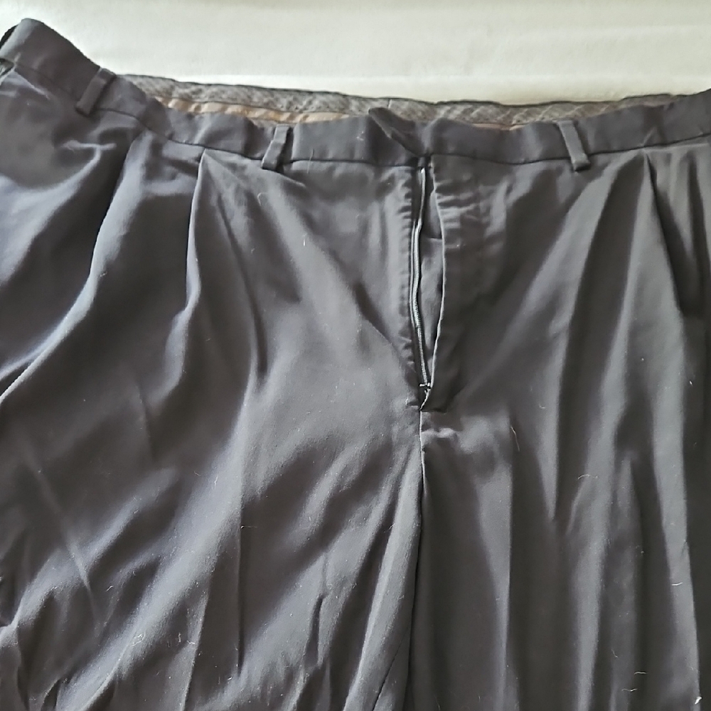 Black Satin Pants